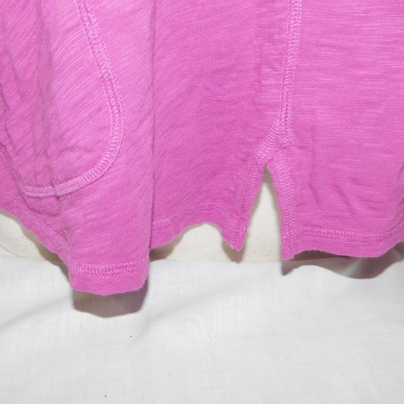 Habitat Womens XS Purple Baltic Round Neck Pieced Pocket Tunic Shirt Top - Picture 7 of 10